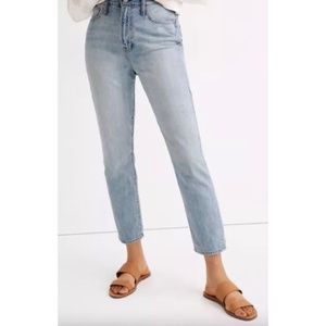 Madewell Curvy Perfect Vintage Jeans NEW